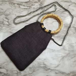 Urban Outfitters:Woven Brown Baboo handled Purse